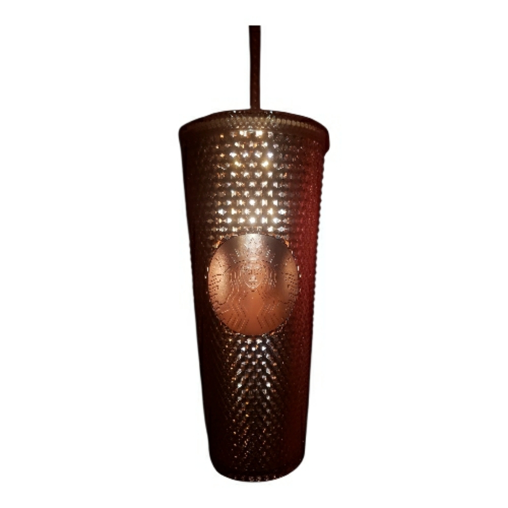 Starbucks Studded Metallic Tumbler - Copper